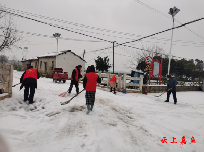 【防范应对新一轮低温雨雪冰冻天气】潘家湾镇以“动”治“冻”保民生