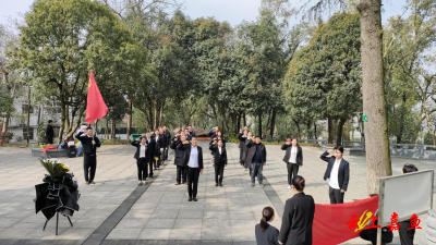 【我们的节日·精神的家园】鱼岳镇南街社区开展“祭英烈 树党魂 铭初心”文明祭扫活动