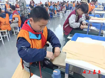 县实验小学学生赴劳动教育综合实践基地开展实践活动