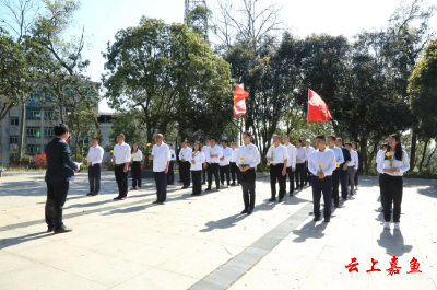 【我们的节日·精神的家园】鱼岳镇开展清明祭扫活动