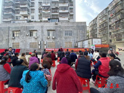 鱼岳镇三湖社区：预防电信诈骗防范非法集资