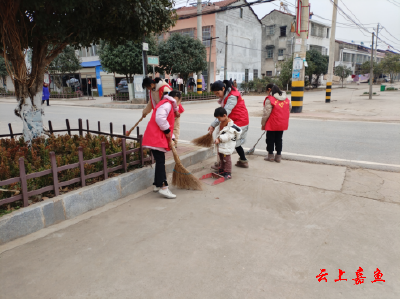 【文明嘉鱼】新街镇团委组织开展环境整治志愿服务活动