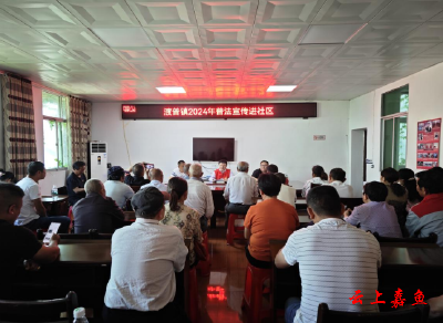 县司法局：宣传《中华人民共和国长江保护法》共护美丽母亲河