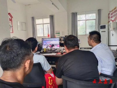 高铁岭镇组织集中收看湖北省暨武汉市2024年防范非法集资宣传月启动仪式