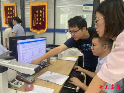 嘉鱼县税务局:实时在线不打烊 智能复核保通畅