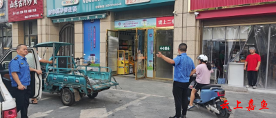县城管综合执法大队：整治非机动车乱停乱放营造有序市容环境