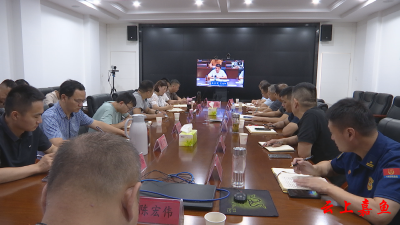 我县收视收听全市安全生产防范工作视频调度会