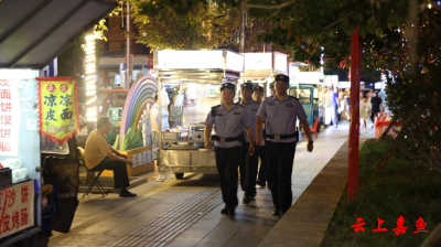 嘉鱼公安：步履不止 守护平安