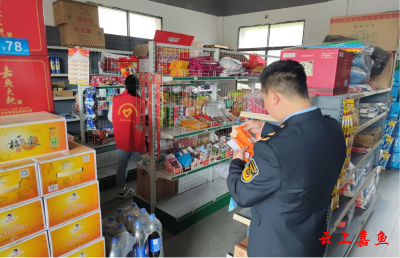 高铁岭镇白果树村开展食品安全专项检查活动