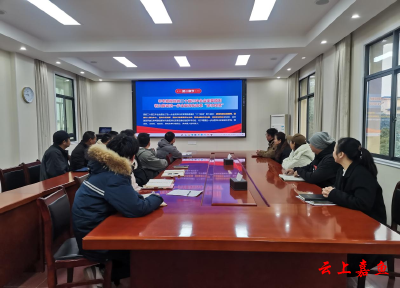 高铁岭镇组织年轻干部集中学习党的二十届三中全会精神
