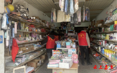 高铁岭镇开展文化市场巡查检查及“扫黄打非”宣传活动