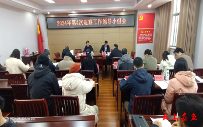嘉鱼县委巡察工作领导小组召开2024年第4次会议