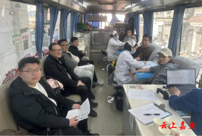 县中医医院组织开展无偿献血活动