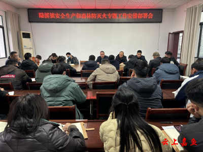 陆溪镇召开安全生产和森林防灭火专题工作安排部署会
