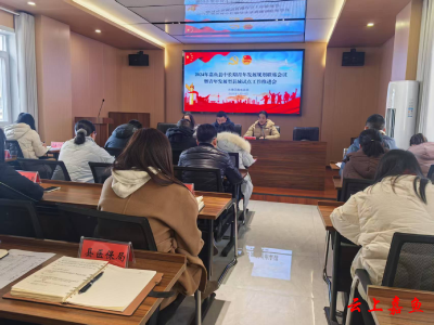 2024年嘉鱼县中长期青年发展规划联席会议暨省级青年发展型县域试点工作推进会召开