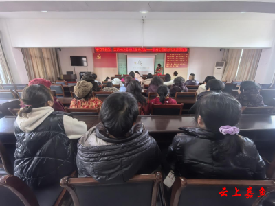 鱼岳镇茶庵社区：春节不铺张 文明共传扬