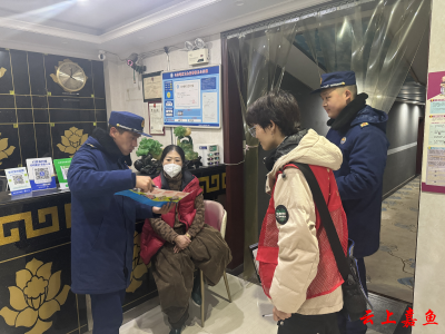 鱼岳镇北街社区：筑牢消防安全“防护网”共筑节前消防安全线