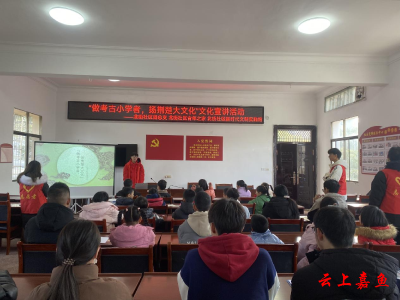 鱼岳镇北街社区开展“做考古小学者，扬荆楚大文化”文化宣讲活动
