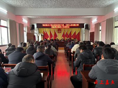 陆溪镇召开关于坚决整治党员干部、公职人员违规打牌和赌博问题的工作部署会