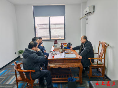 县人社局开展企业大走访活动