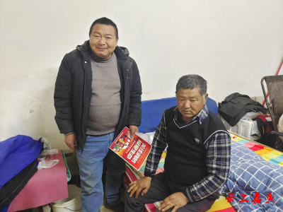 簰洲湾镇开展入户安全宣传活动