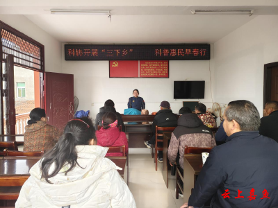 嘉鱼县科协开展文化科技卫生“三下乡”活动