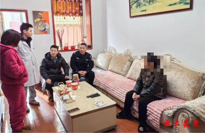 高铁岭镇：走访精神障碍患者 传递关爱温暖