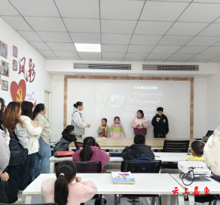 鱼岳镇樱花社区：“魔法”植树节 开启绿色童趣之旅