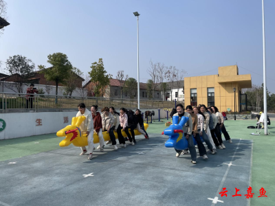 高铁岭镇妇联开展纪念“三八”妇女节户外趣味运动会