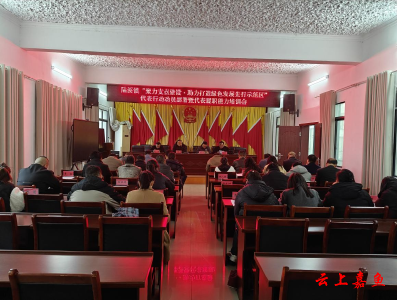 陆溪镇召开代表行动动员部署暨代表履职能力培训会