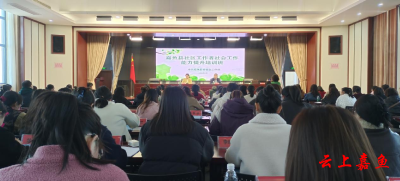 嘉鱼县举办第二期社区工作者社会工作能力提升培训班