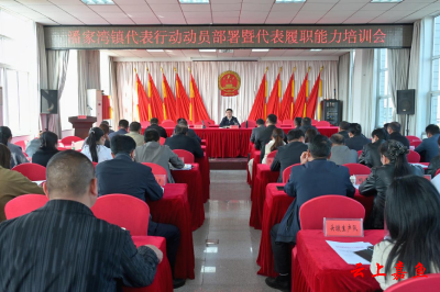 潘家湾镇代表行动动员部署暨代表履职能力培训会召开