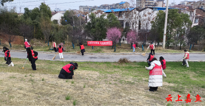 鱼岳镇北街社区开展学雷锋志愿服务活动