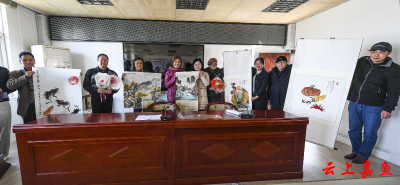 武汉市老干部书画协会在四邑村开展主题党日暨嘉鱼文化采风活动