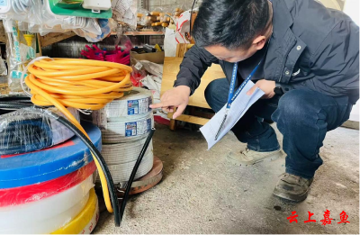 簰洲湾镇开展电线电缆专项检查行动