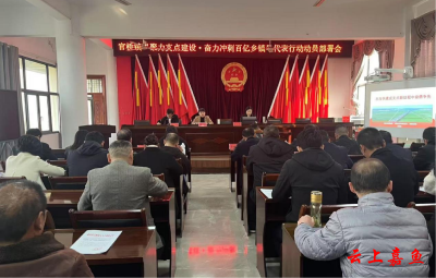 官桥镇代表行动动员部署暨代表履职能力培训会召开