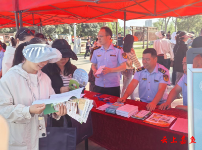 县农业农村局开展全民国家安全教育日生物安全宣传活动