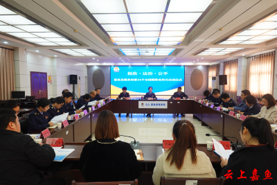 嘉鱼县税务局组织召开大企业服务与管理税企座谈会