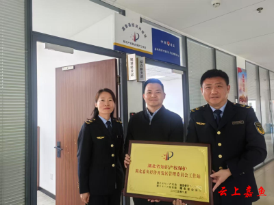 ​ 嘉鱼县首家省级知识产权保护工作站挂牌