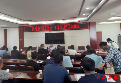 渡普镇开展“国家安全 青春挺膺”主题团日活动