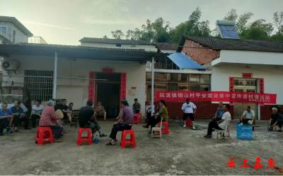 陆溪镇铜山村：借油茶扩面东风 筑平安建设防线