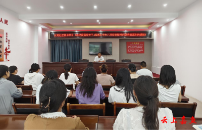 鱼岳镇三湖社区开展廉洁自律学习教育活动