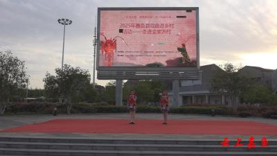 2025年嘉鱼县戏曲进乡村活动走进簰洲湾镇金家洲村