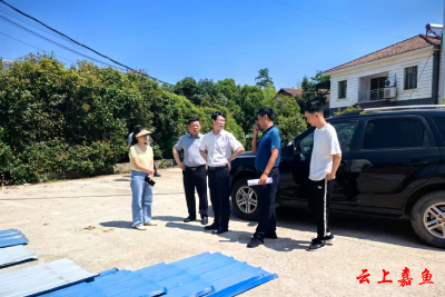 市、县民政局督导高铁岭镇养老服务综合体建设