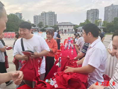 嘉鱼县开展“美好生活，民法典相伴”暨《反有组织犯罪法》集中宣传活动
