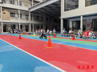 鱼岳镇茶庵社区：茶庵童行 骑乐无穷