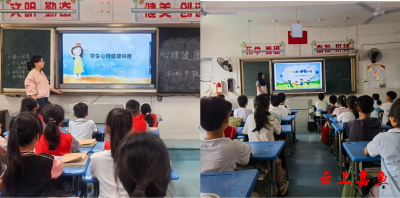 嘉鱼县实验小学北街校区开展系列心理健康教育活动