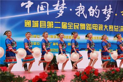 今日，通城县第二届电视舞蹈大赛落下帷幕，内冲村获得第一名