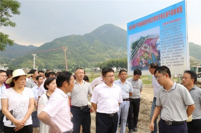 刘明灯赴麦市镇冷塅村督办精准扶贫和美丽乡村建设工作