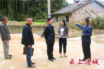 杨修伟到北港镇开展脱贫攻坚“大宣传”“大入户”“大督查”活动